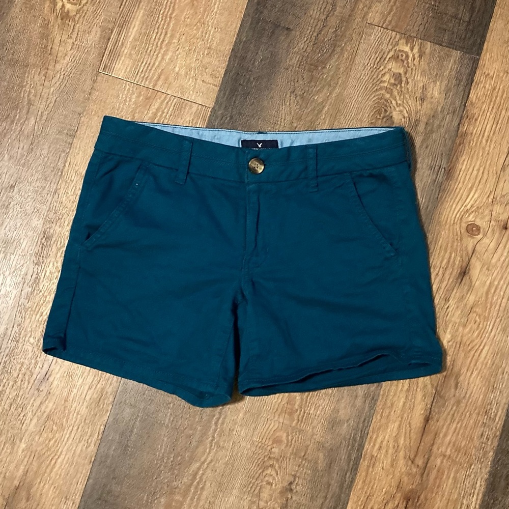 American Eagle blue shorts size 6